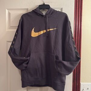 Nike Hoodie with Gold Swoosh